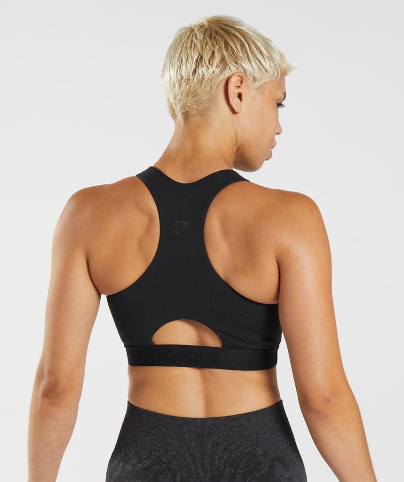 Women's Gymshark 315 Performance High Neck Sports Bra Black | NZ 2GTBAI